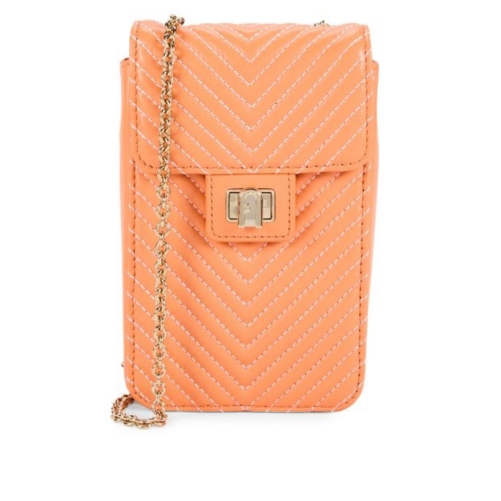 Furla Pattern Leather Crossbody Bag